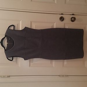 DKNY Grey Suede-like Dress-EUC